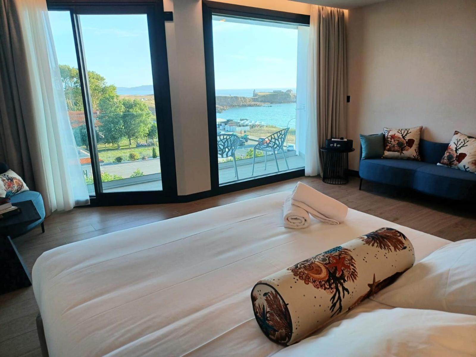 Hotel Delfin Azul Playa de la Lanzada Dış mekan fotoğraf
