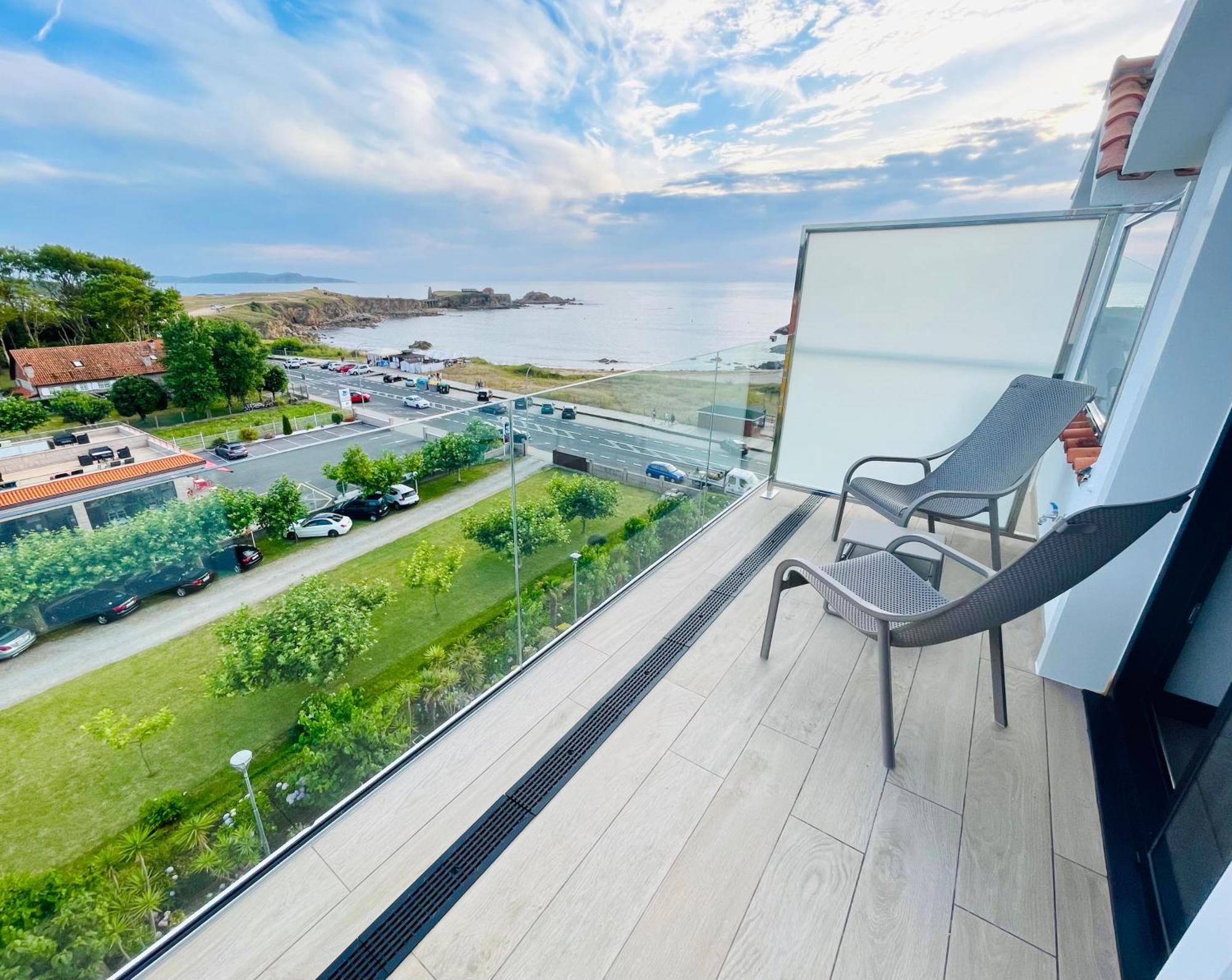 Hotel Delfin Azul Playa de la Lanzada Dış mekan fotoğraf