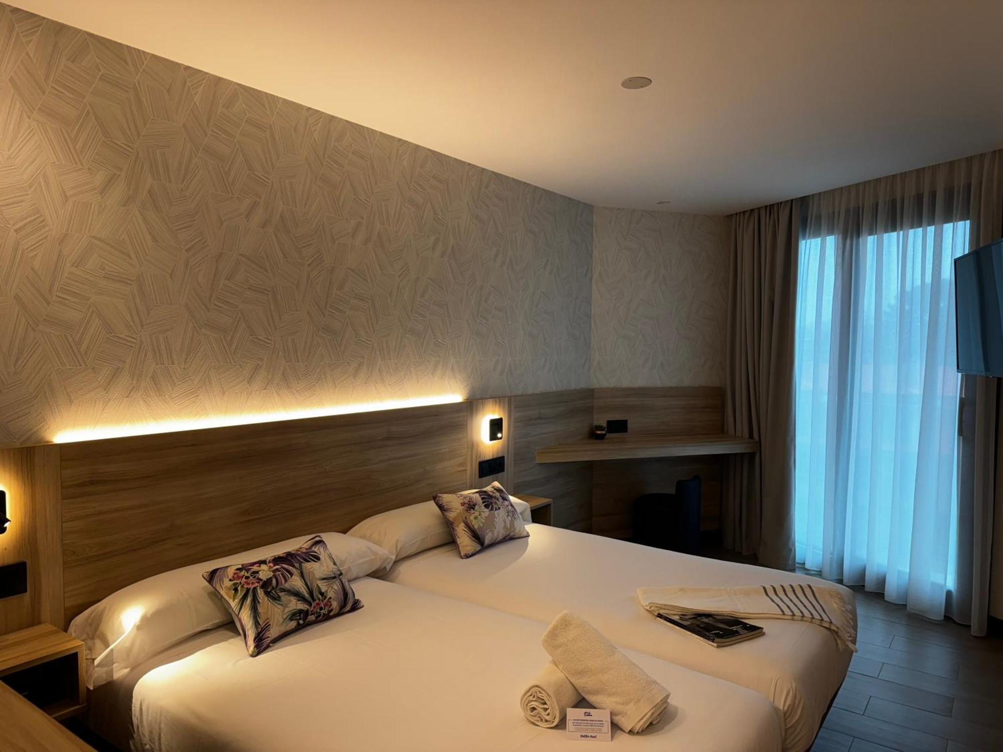 Hotel Delfin Azul Playa de la Lanzada Dış mekan fotoğraf
